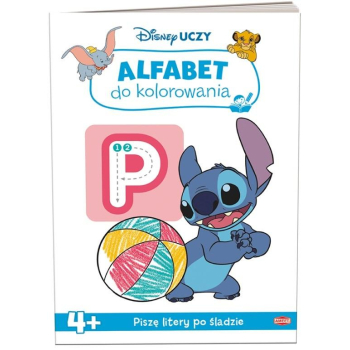 Disney uczy classic. Alfabet do kolorowania